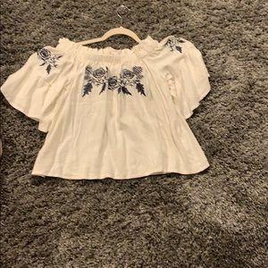off the shoulder top